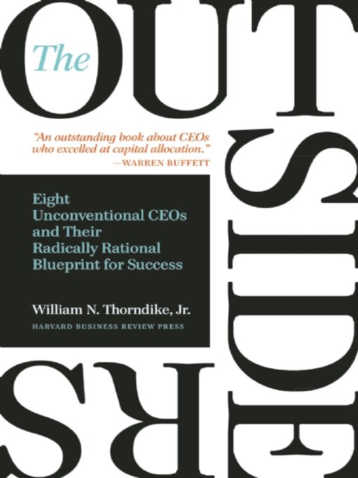 Title details for The Outsiders by William N. Thorndike Jr. - Wait list